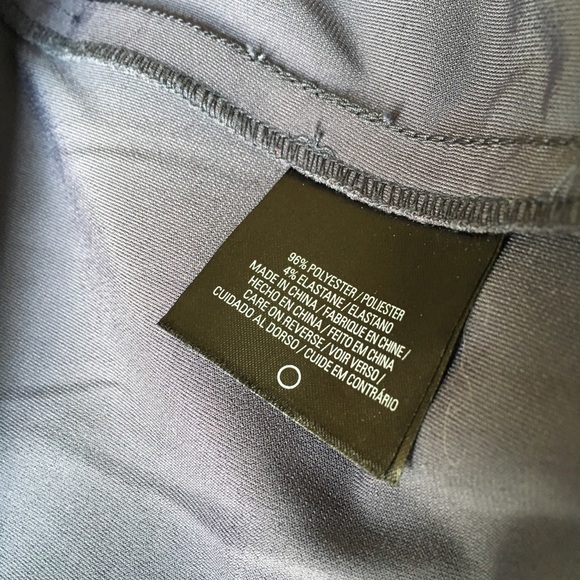 Tahari Navy Ruffle Midi Dress - Picture 6 of 6